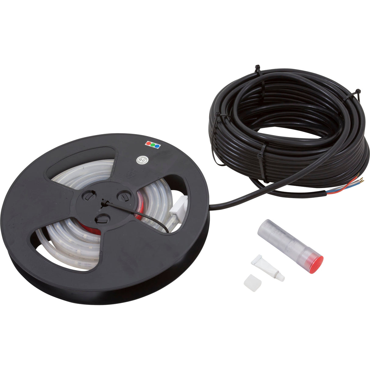 PAL LED Perimeter RGB, Rev Gland, 12ft, 4thGen, w/79ft cord : PLOP-PRG-12-79 - PAL Lighting - PLOP-PRG-12-79 - PartsForSpas.com
