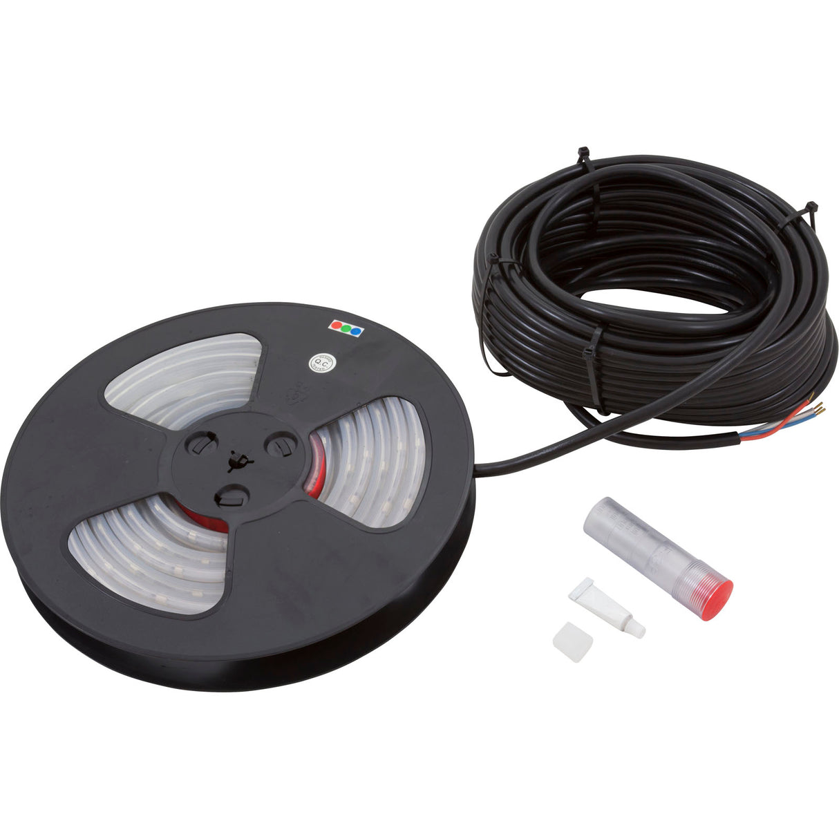 PAL LED Perimeter RGB, Rev Gland, 24ft, 4thGen, w/79ft cord : PLOP-PRG-24-79 - PAL Lighting - 9347125003433 - PartsForSpas.com