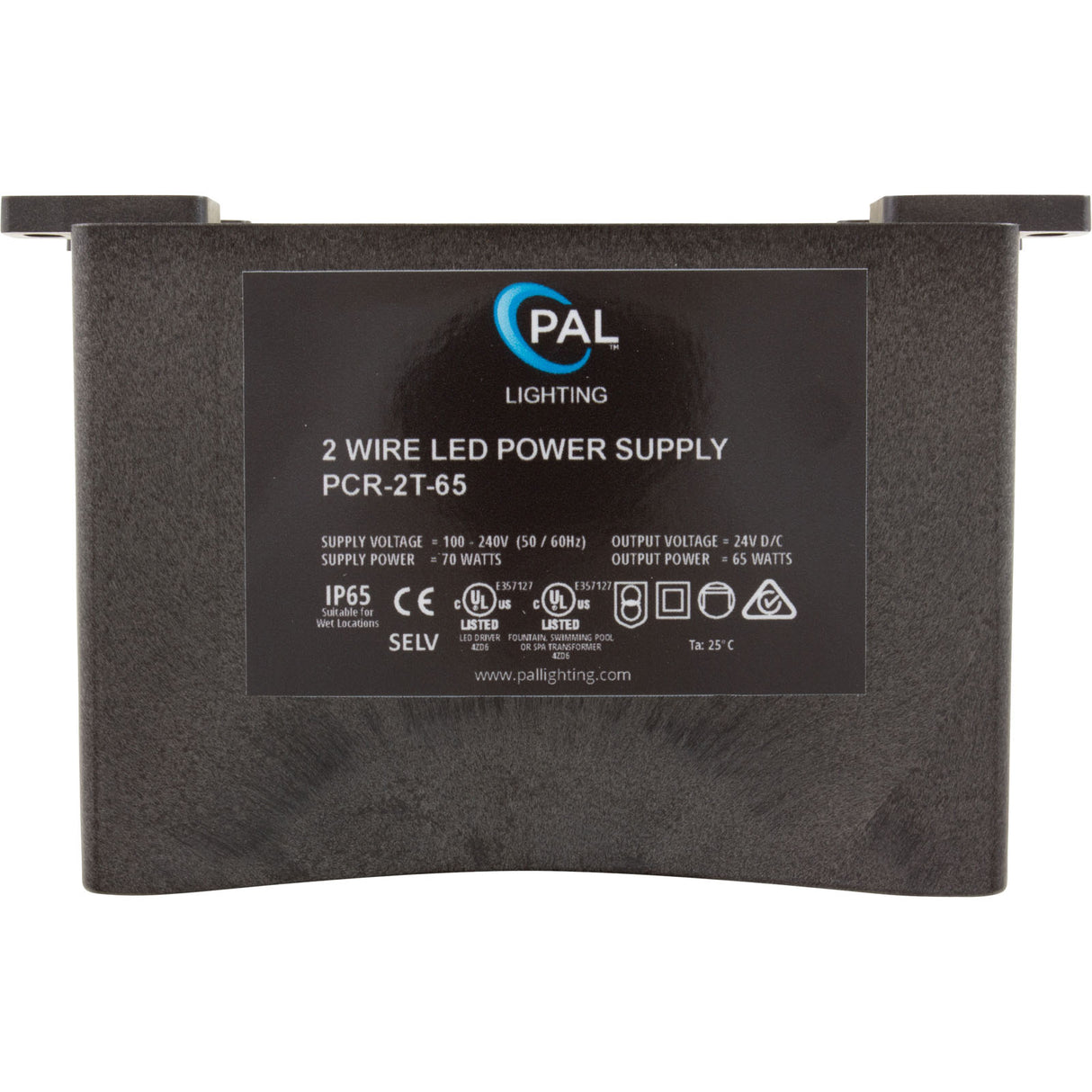 PAL 65W Transformer 24VDC : 64-PCR-2T-65