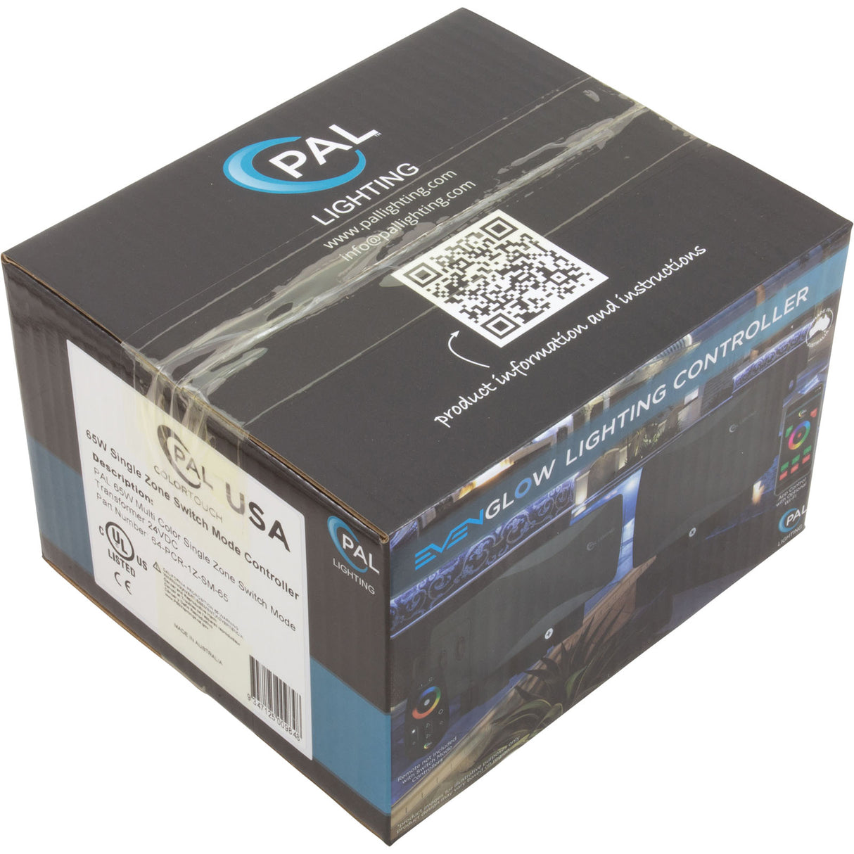 PAL 65W MuliColor Sgl Zone Switch Mode Control Xformer 24VDC : 64-PCR-1Z-SM-65