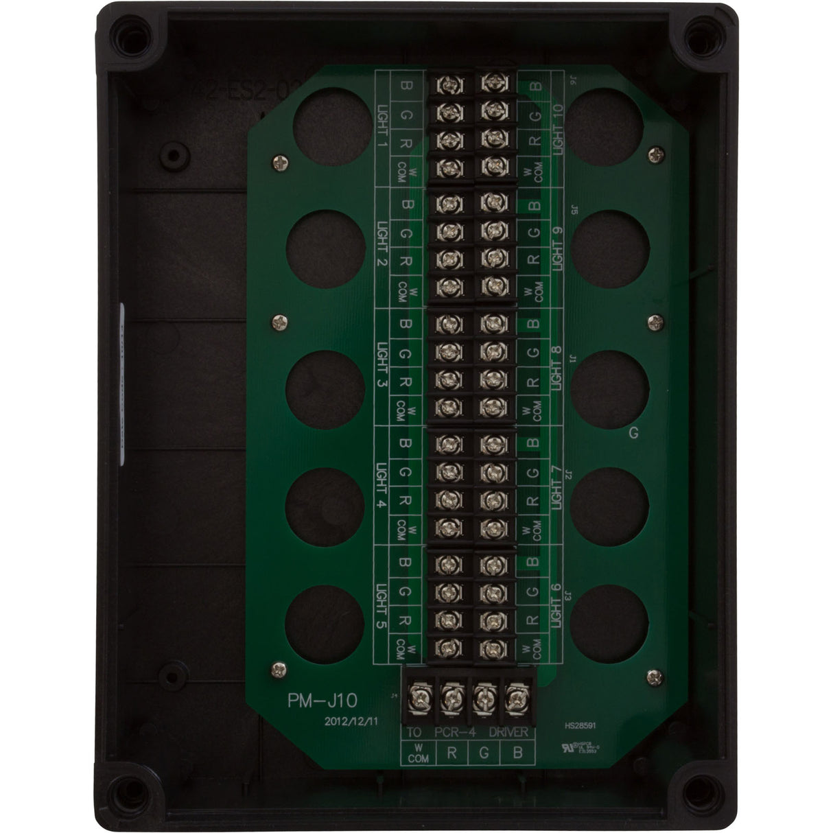 Junction Box, PAL Color Touch, 10-Way : 41-JB10