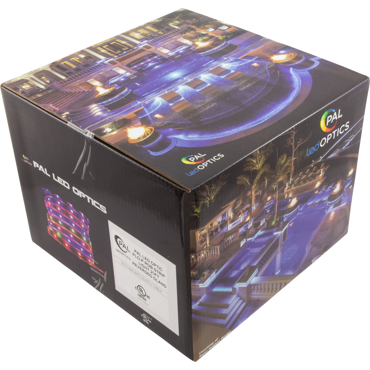 PAL LED Perim RGB, Rev Glnd, 20ft, 4thGen, 24vdc, w/79ft Cord, WF : 42PLOPRGRGB2024