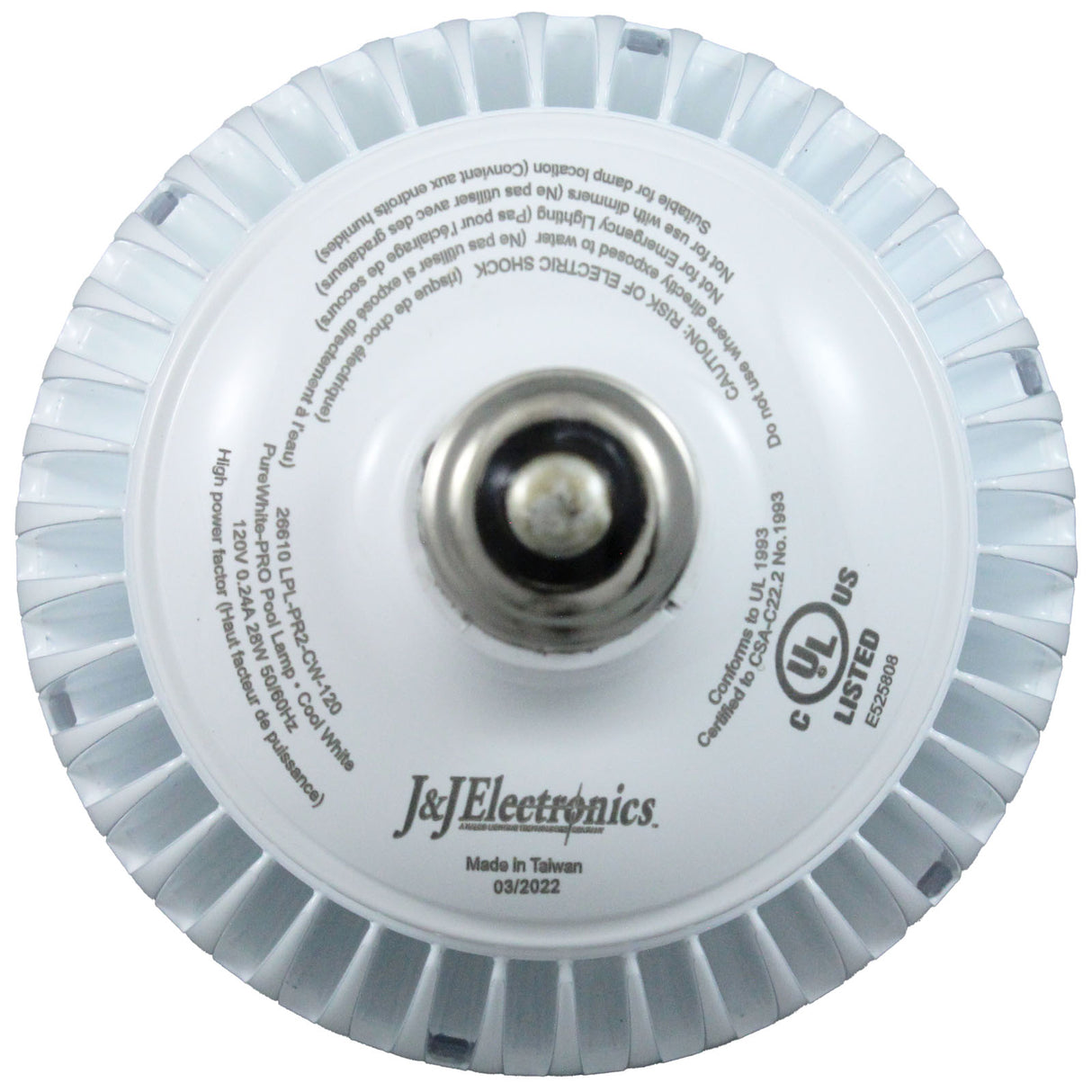 Repl Bulb, PureWhite Pro, LED, Cool White, 115v, 28W, 300/400W Eq : LPL-PR2-CW-120