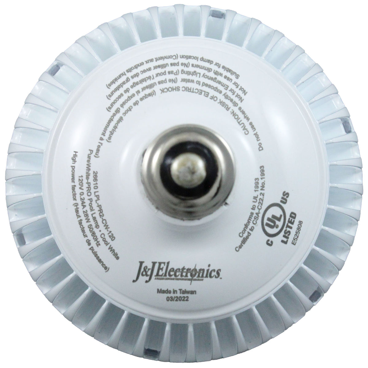 Repl Bulb, PureWhite Pro, LED, Cool White, 115v, 28W, 300/400W Eq : LPL-PR2-CW-120