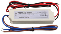 Power Supply, SloanLED Self-Contained, 20W, 12VDC, 1.67A : 701680
