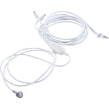 Repl Bulb, RD, 2-Wire, Mini POL, Quad LED, 2-24"Leads, 2-36" Leads : MINI0-RD0C4