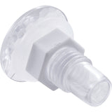 Light Wall Fitting, RD, Mini POL, 1/2"hs, 1"fd, Clear, 00019 : 143000-00019