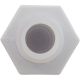 Light Wall Fitting, RD, Pinwheel Mini POL, 1/2"hs, 5/8"fd : 143000-00024