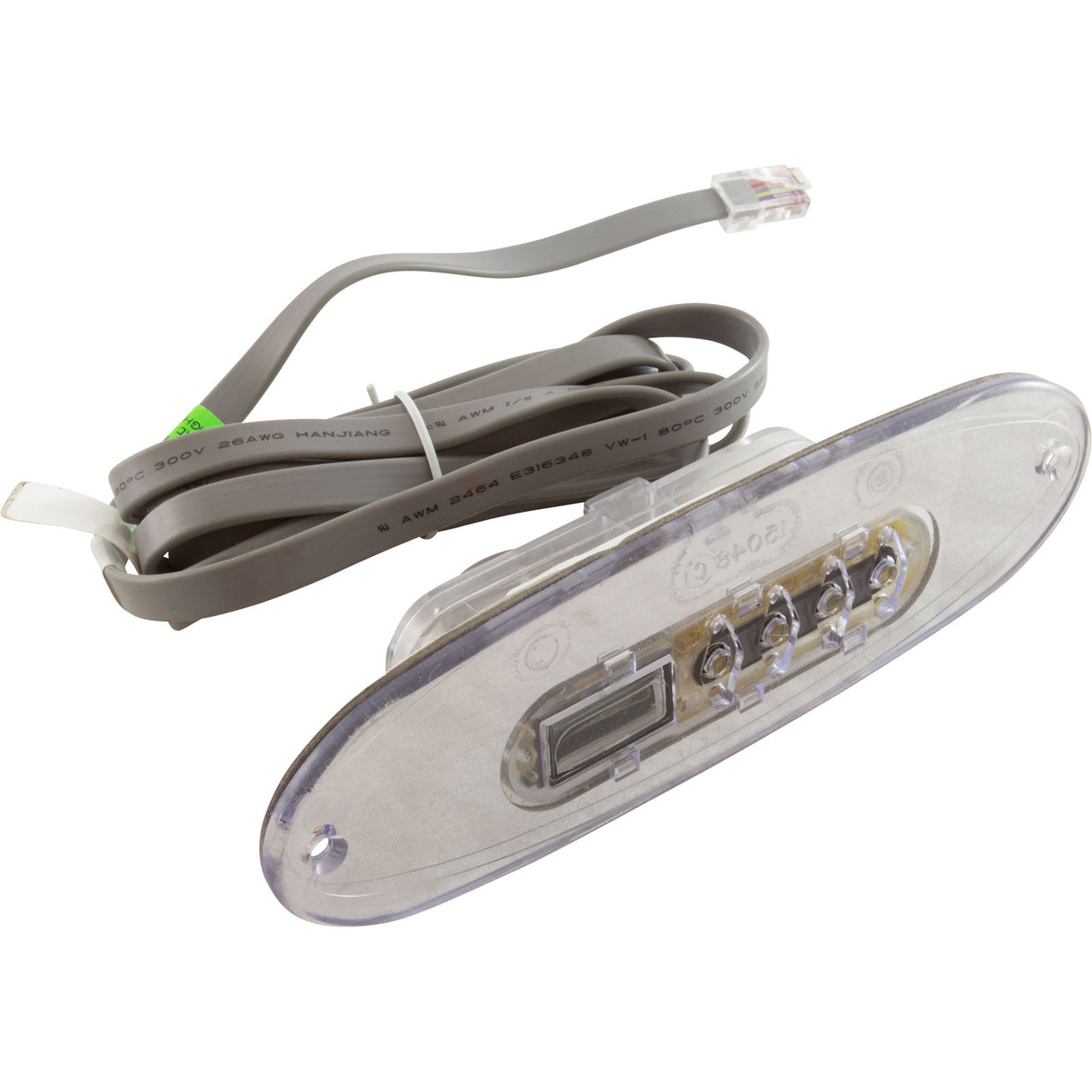 Topside, BWG MVP260/VL260, 4 Btn, w/o Overlay, 6ft Cord, Clear : 53999
