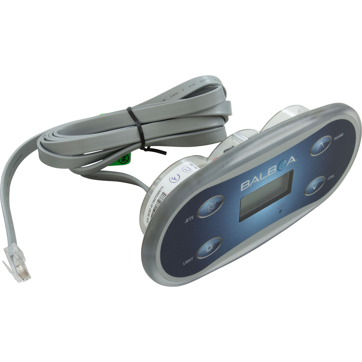Topside, BWG VL406U, P1/Lt/Warm/Cool, Oval, LCD, 7ft : 55350-02