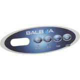 Overlay, BWG Duplex Mini Oval, Jet/Blower/Light, LCD : 11095