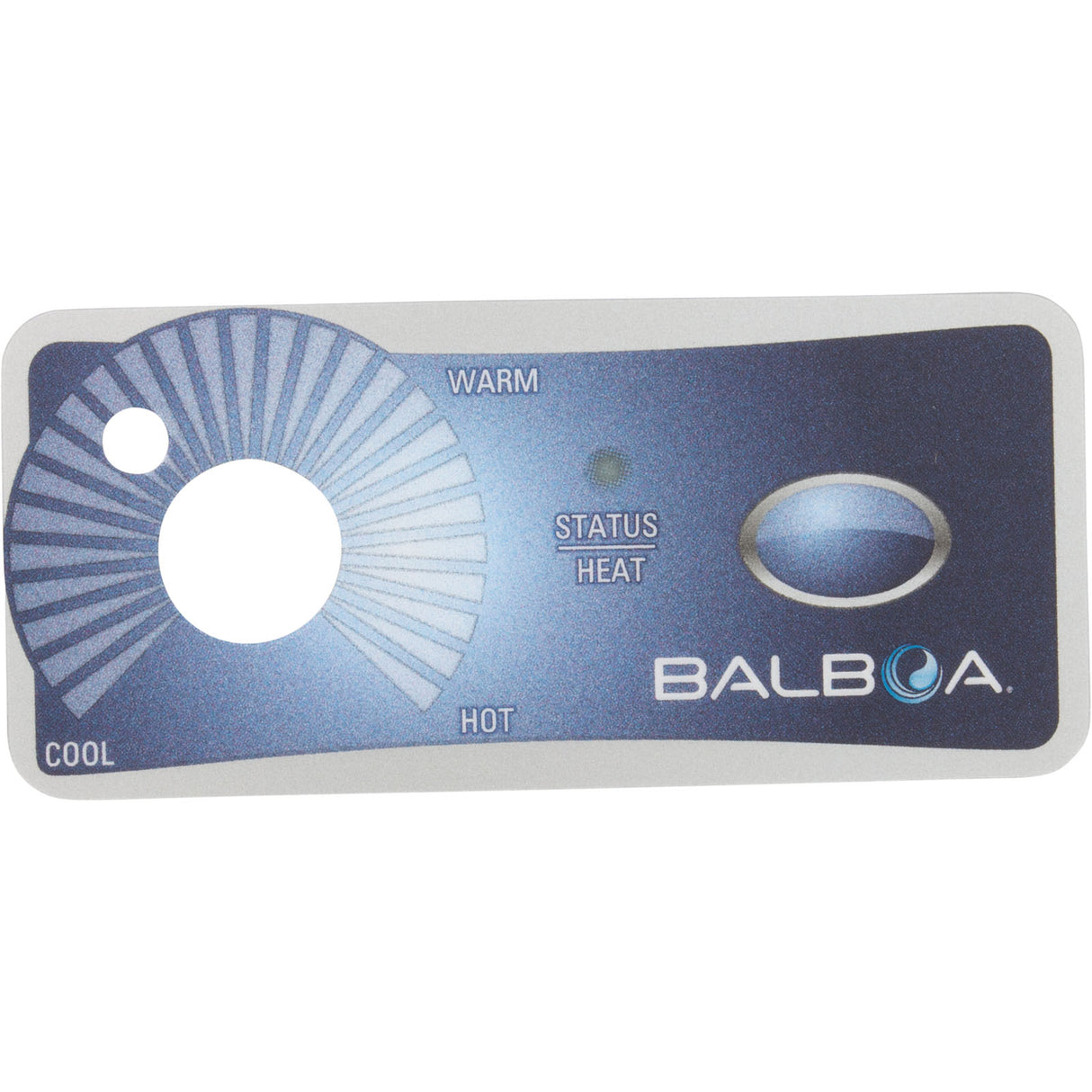 Overlay, Balboa Water Group Duplex, 1 Button/Knob : 10313