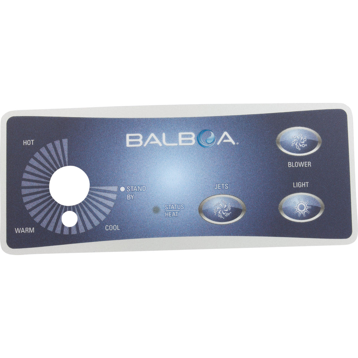 Overlay, Balboa Water Group Duplex, 3 Button/Knob : 10315