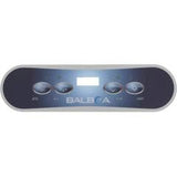 Overlay, Balboa Water Group ML400, Jets, Aux, Temp, Light : 11345 - Balboa Water Group - 11345 - PartsForSpas.com