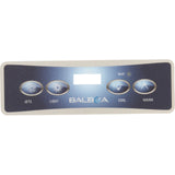 Overlay, Balboa, VL401 LCD, Jets, Light, Cool, Warm : 11885