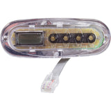 Topside, Balboa Water Group, VL200, 4 Button, w/o Overlay, Clr : 55472