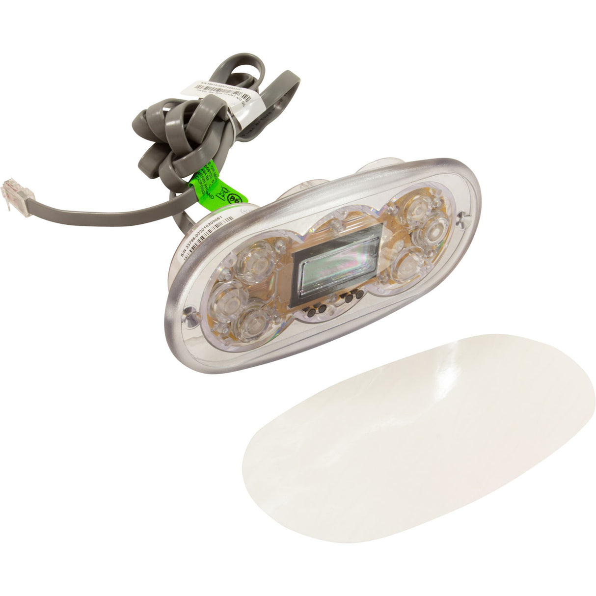 Topside, Balboa Water Group, VL406T, 4 Button, w/o Overlay : 55413-02