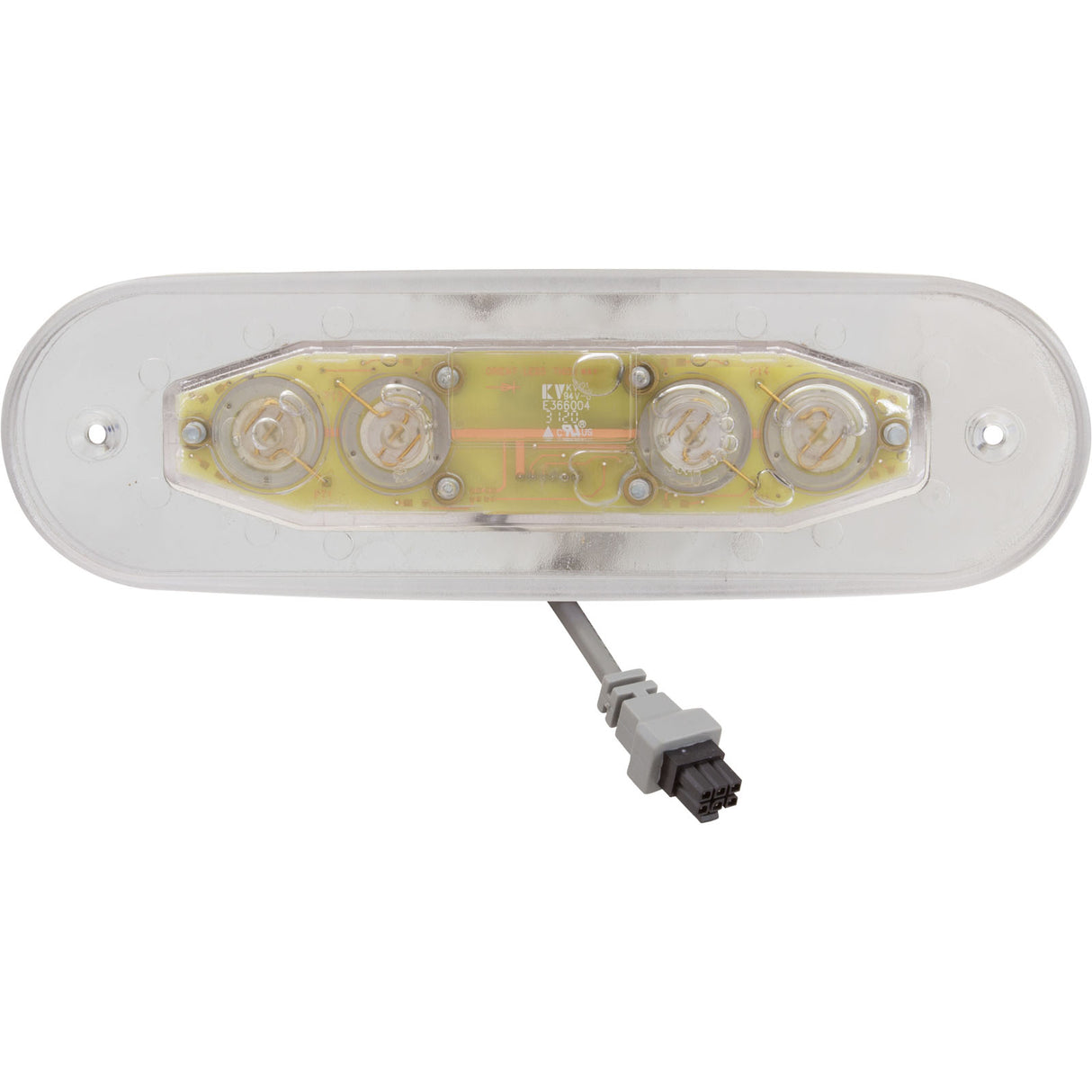 Auxiliary Topside, BWG, AX40, 4 Btn, w/o Overlay, 6-Pin Molex : 52799