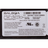 Control, BWG VS510SZ, P1, P2 1pd, Bl, 4kW, 230v, VL701S : 54218KIT