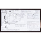 Control, BWG VS510SZ, P1, P2 1pd, Bl, 4kW, 230v, VL701S : 54218KIT