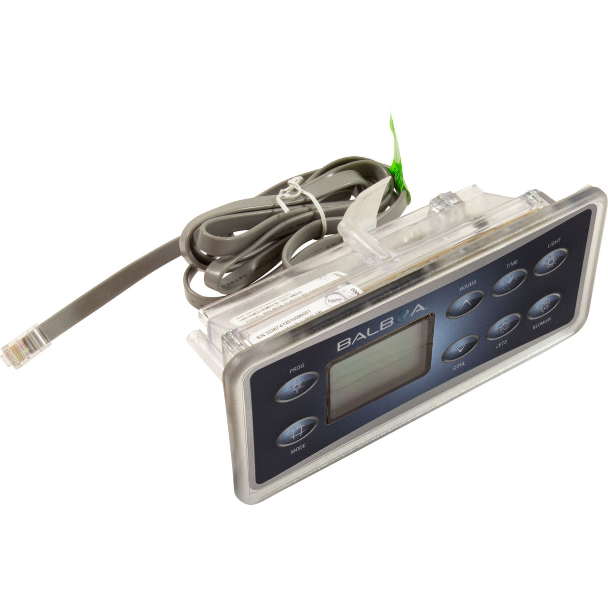 Topside, BWG VL801D, Prog/Mode/Warm/Cool/Time/Jets/Lt/Bl : 51058KIT