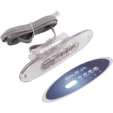 Topside, BWG MVP260/VL260, 4-Button, Blower/Jets/Temp/Light : 53566KIT
