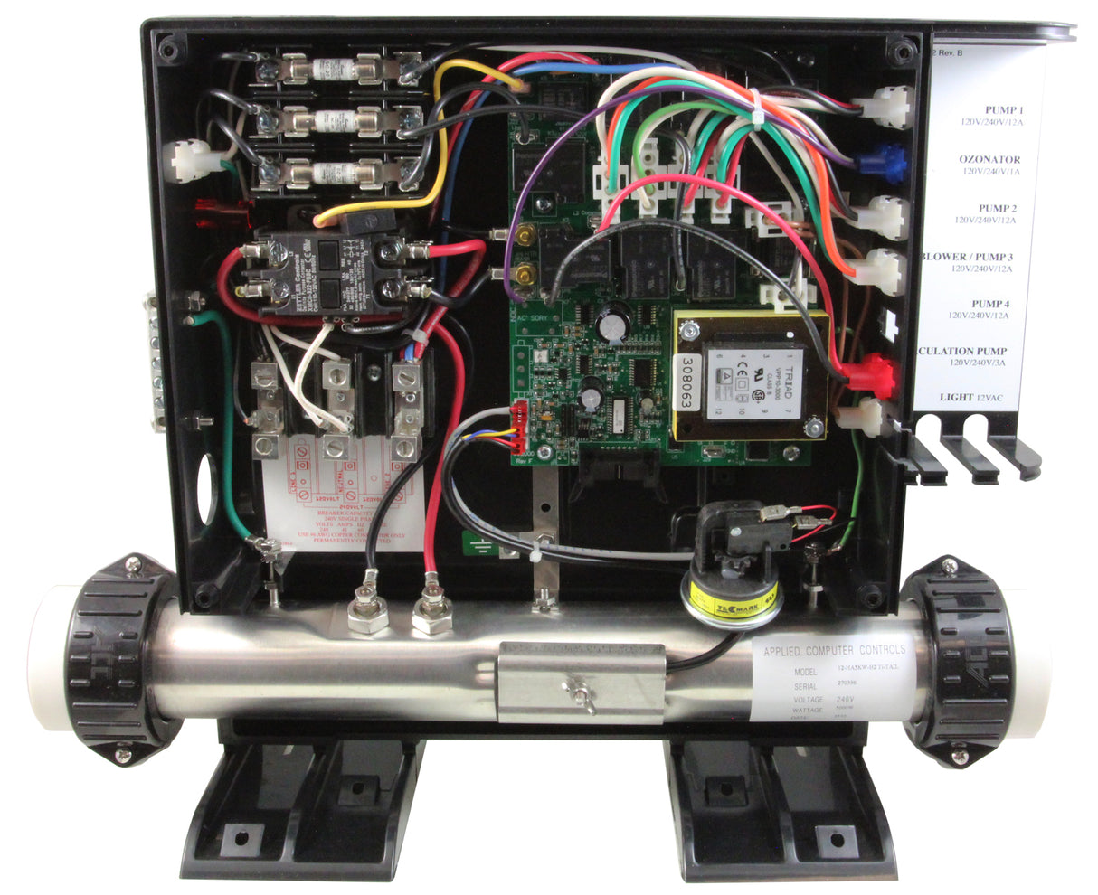 Control, ACC SmarTouch Digital 2000, 3 Pumps, 5.5kw, 115v/230v : SMTD2000-PI7
