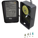 Time Clock, Intermatic T101R, 24 hr, 115v, SPST, with Case : T101R