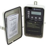 Time Clock, Intermatic PE153, 24 hr, 115v/230v, 3PST, Digital : PE153