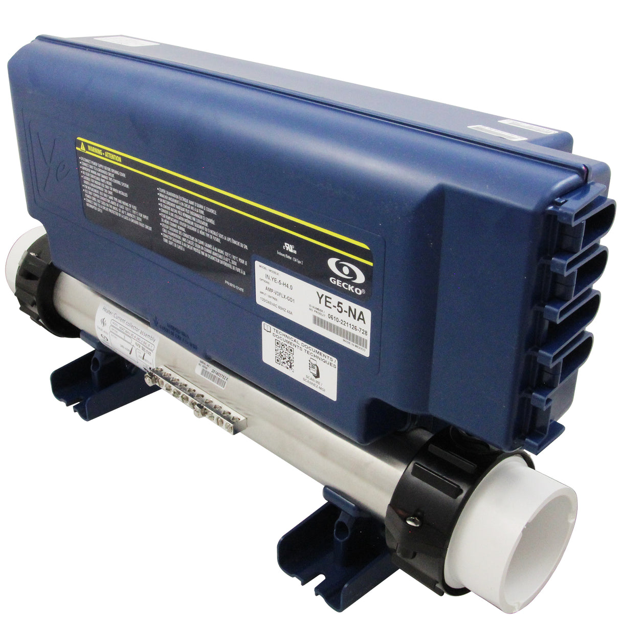 Control Only, Gecko in.ye-5 V3, P1, P2, Bl, Cp, Oz, Lt, 4.0kw : 0610-221126-728