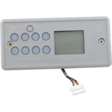 Topside, Gecko TSC-8/K 8, 8 Button, 2 Pump, Large Rec, LCD : 0200-007194