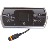 Topside, Gecko in.k500, 7 Buttons, Clear, with Overlay : 0607-008033