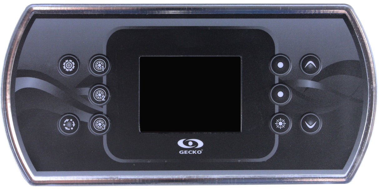 Topside, Gecko in.k800, 10 Buttons, Clear, with Overlay : 0607-008030