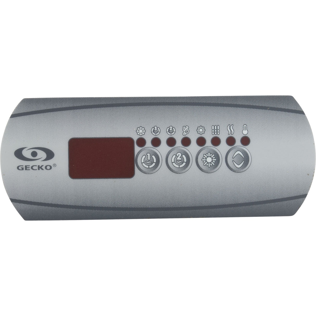 Overlay, Gecko in.k200, 4 Button, P1, P2, Lt : 9916-101030