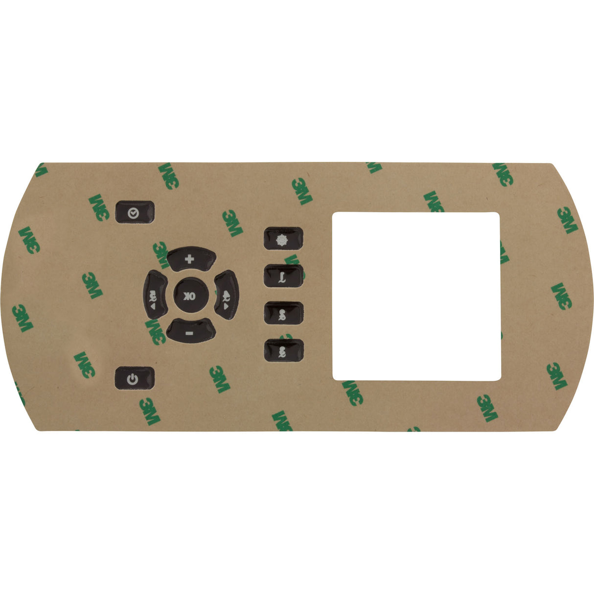Overlay, Gecko in.k600-AE1, Static 5OP, 11 Button Holes : 9916-101382