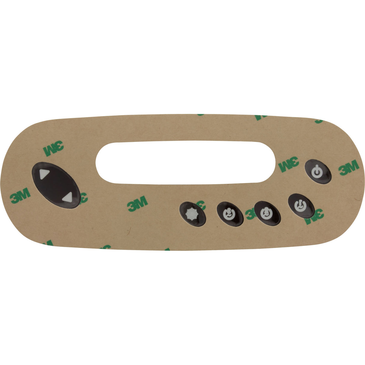 Overlay, Gecko in.k450 7-Button, P1, P2, P3, Lt : 9916-101335