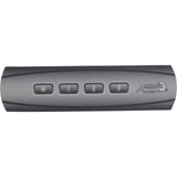 Overlay, Gecko in.k100 Aux, 4 Button Holes : 9916-101392