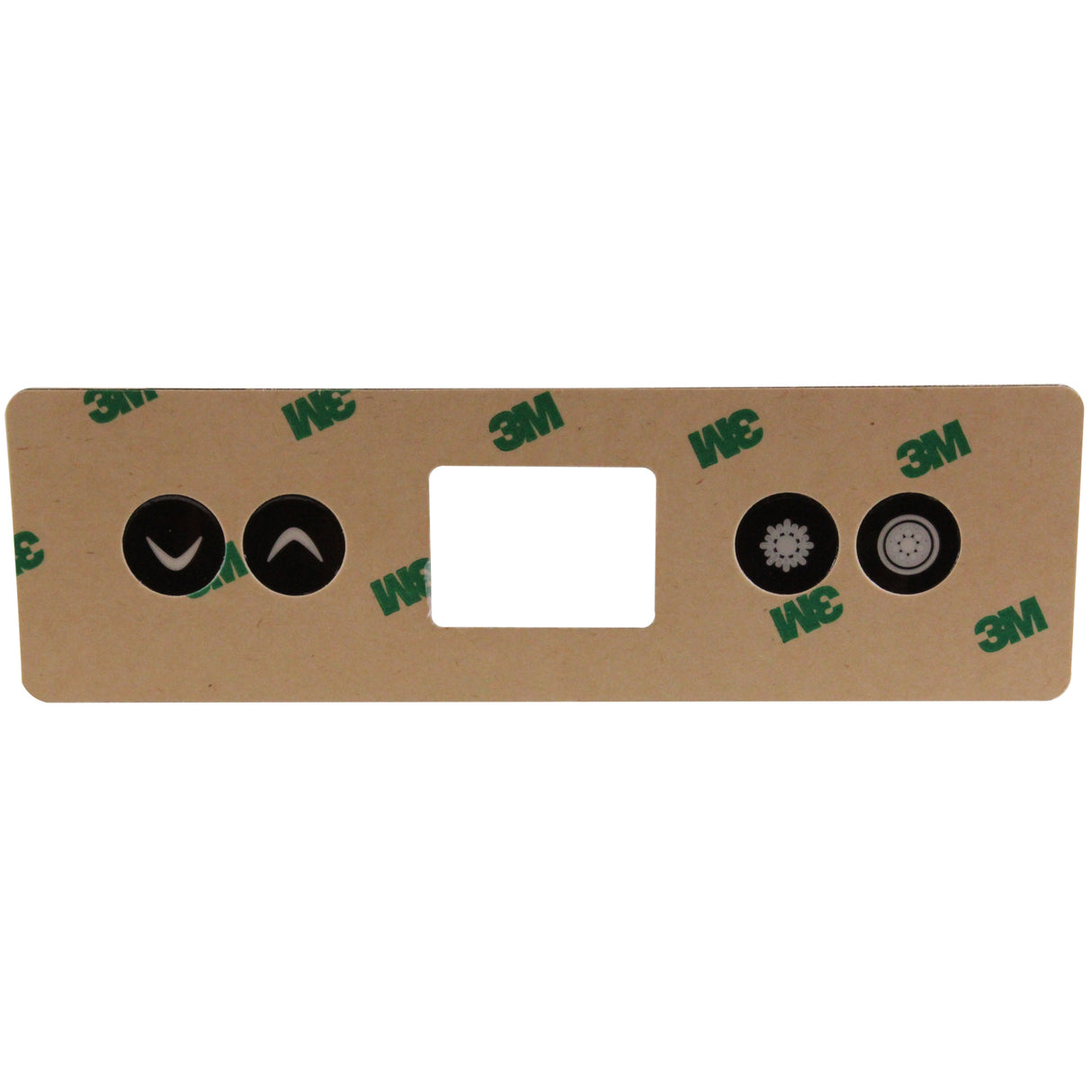 Overlay, Gecko In.k300, 4 Btn, P1, Light, Up, Down : 9916-101499 - Gecko - 9916-101499 - PartsForSpas.com
