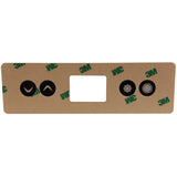 Overlay, Gecko In.k300, 4 Btn, P1, Light, Up, Down : 9916-101499 - Gecko - 9916-101499 - PartsForSpas.com