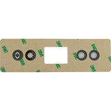 Overlay, Gecko In.k300, 4 Btn, P1, P2, Light, Temp : 9916-101500
