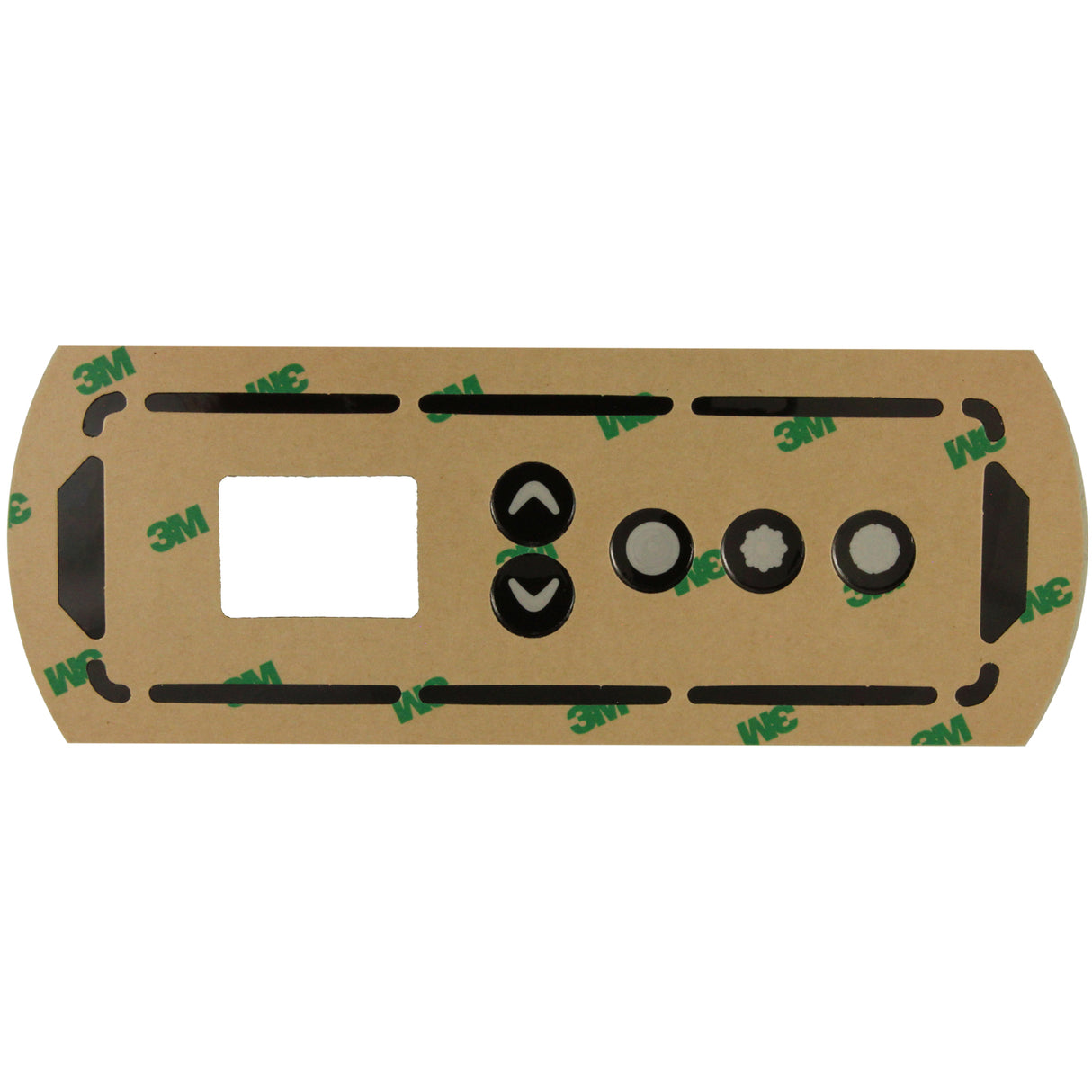 Overlay, Gecko in.k336, Up, Down, Pump1, Light, Program : 9916-101749 - Gecko - 9916-101749 - PartsForSpas.com