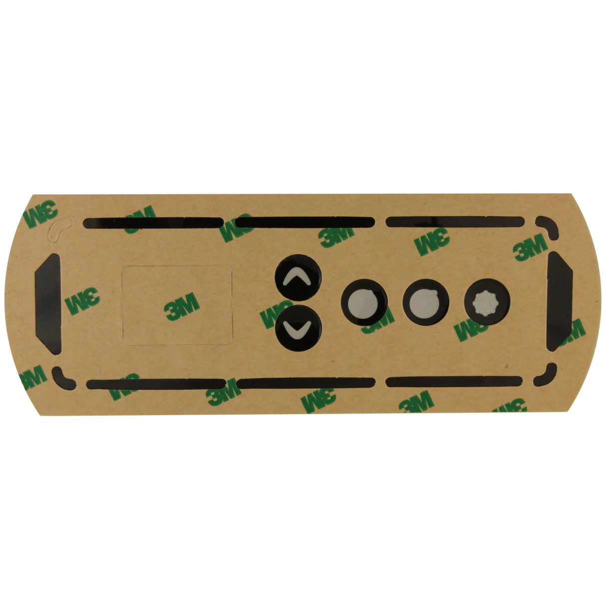 Overlay, Gecko in.k336, Up, Down, Pump1, Pump2, Light : 9916-101750 - Gecko - 9916-101750 - PartsForSpas.com