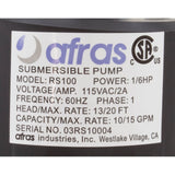 Portable Baptismal System, HQ PBES6040, 1/6hp, 4.0kW, 230v : PBES-6040