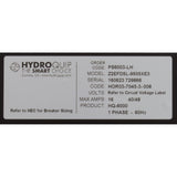 Control, Hydro-Quip PS6003-LH, P1, P2, Bl, Oz, Lt, LH, 115v/230v : PS6003-LH