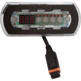 Topside, Gecko in.k200, 4 Button, 2 Pump, LED, w/o Overlay : 34-0241A-U
