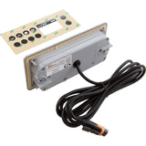 Overlay, Gecko in.k19, 4 Button, P1, Lt, Temp Up, Temp Down : 80-0236A