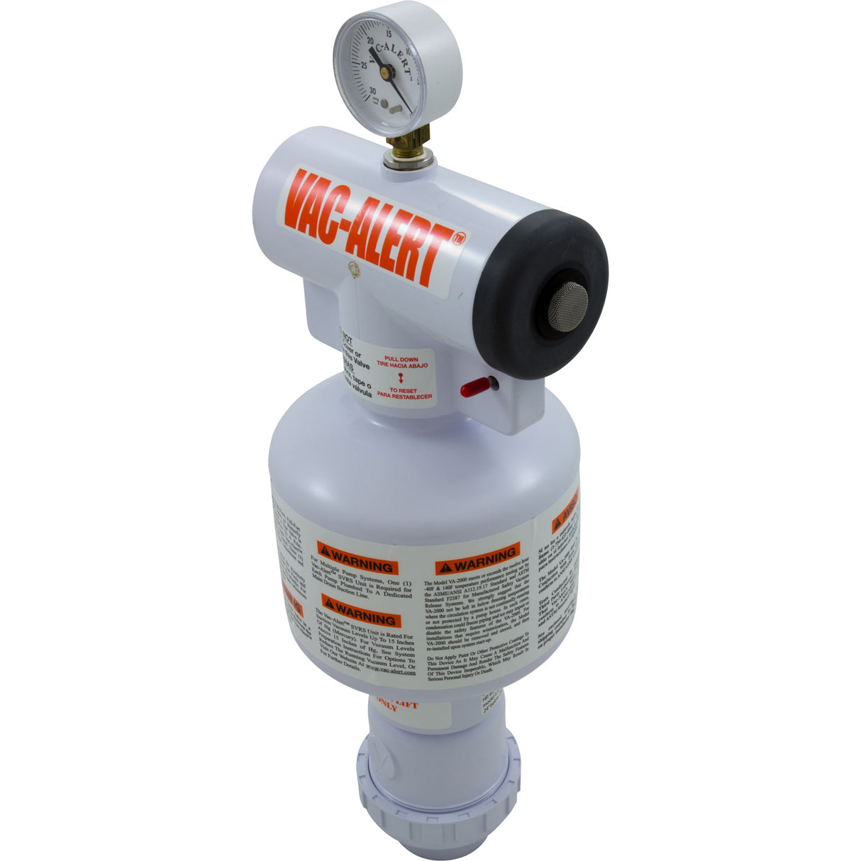 Vacuum Release, Vac-Alert VA-2000 : VA-2000L - Vac-Alert of California - VA-2000L - PartsForSpas.com