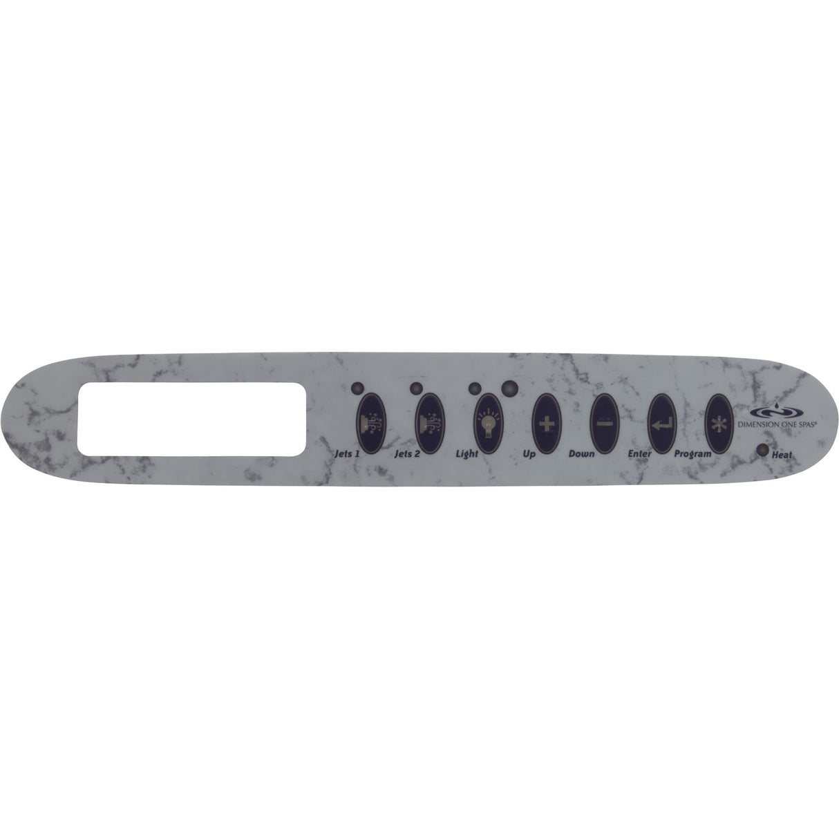 Overlay, Dimension One, Tsc-24, 7 Button, Marble : 01560-350
