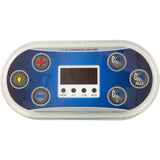 Control, United Spa C5-L, 4kw, P1, P2, Aux, CP, 115/230v, T7S, B11 : CL117S