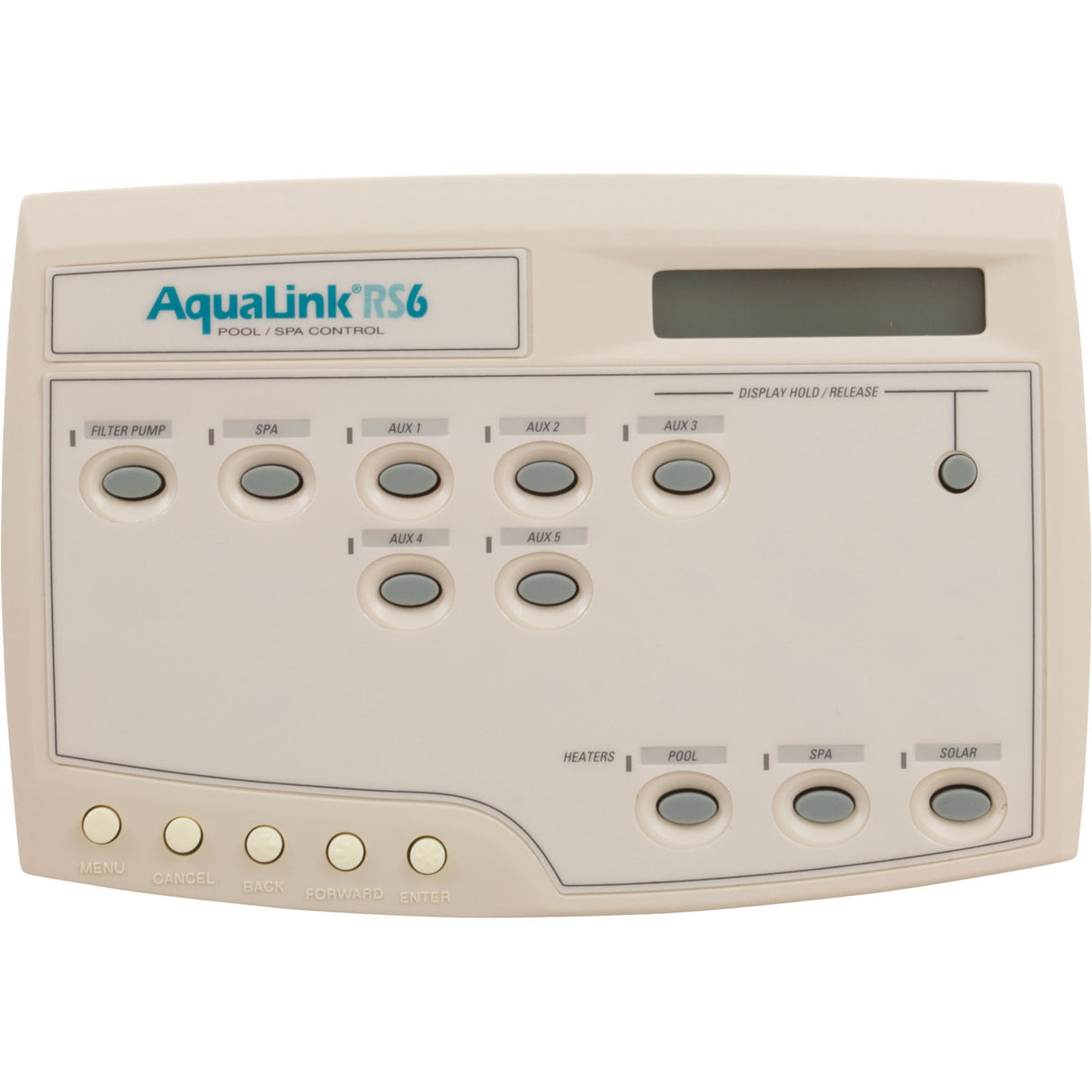 Control Panel, Jandy AquaLink RS All Button, 6 Function, P & S : 6888